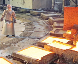 LS-Nikko　Copper's　smelter　in　Onsan,　South　Korea