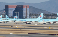 Korean Air’s stock lags US peers' on slow demand recovery