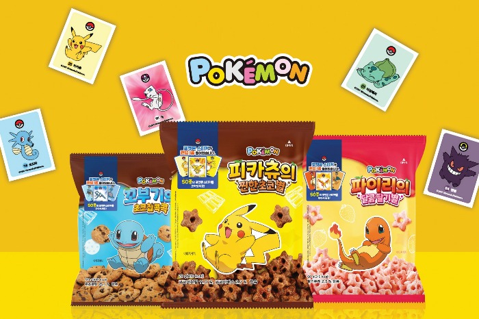 ▲　Pokémon　stickers　included　in　the　pastries