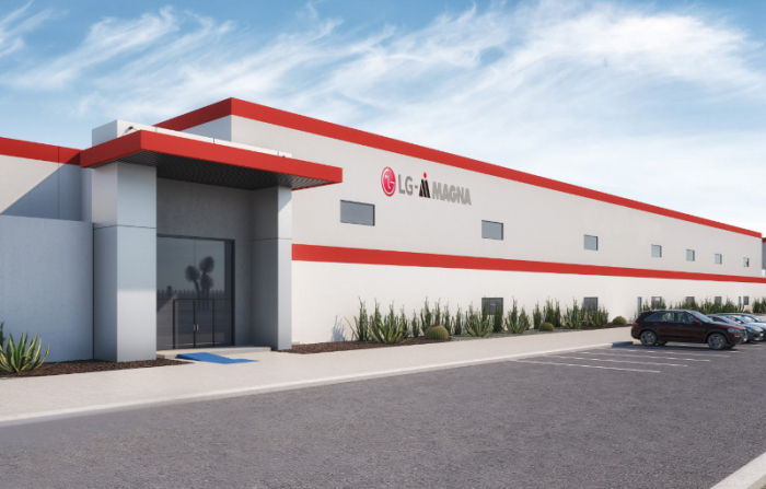 LG Magna’s Mexico plant rendering (Courtesy of LG Magna)