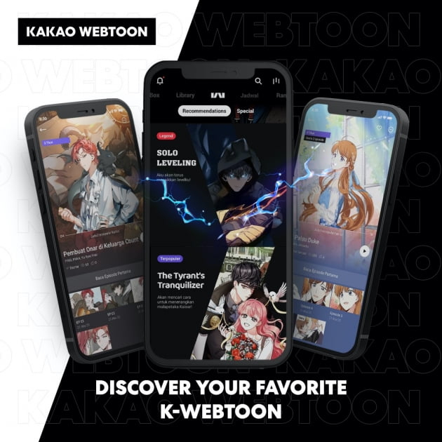 Kakao　to　launch　webtoon　platform　in　Indonesia　for　SE　Asia