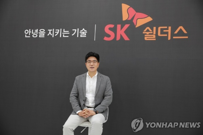 SK　Shieldus　CEO　Park　Jin-hyo　(Courtesy　of　Yonhap　News)