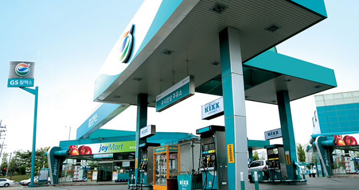 A　GS　Caltex　gas　station　in　Seoul