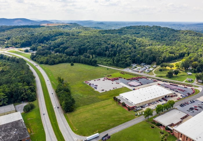 An　aerial　view　of　the　TYM　factory　grounds　in　Georgia,　US　(Courtesy　of　TYM)