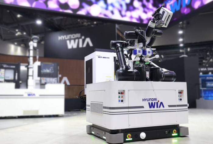 Hyundai　Wia　unveils　collaborative　robots　and　autonomous　mobile　robots　at　SIMTOS　2022