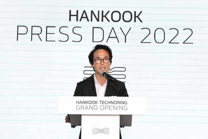 Hankook　Tire　Chairman　Cho　Hyun-bum　at　the　opening　ceremony　of　Hankook　Technoring
