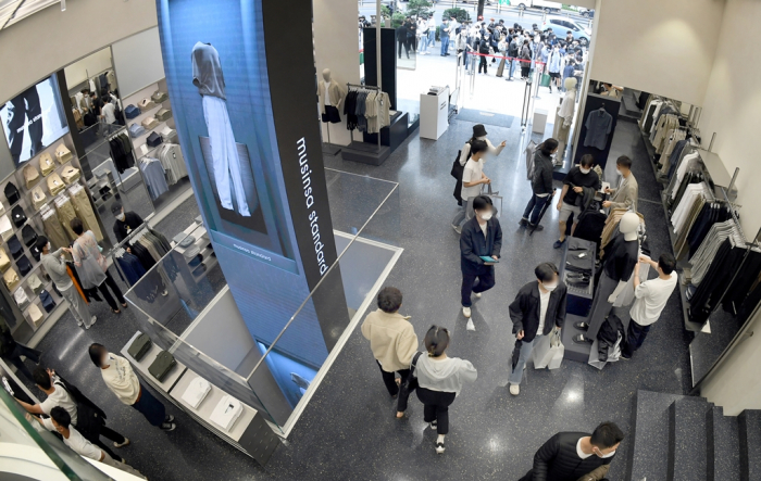 Musinsa’s offline store in Seoul