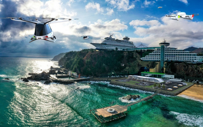 South Korea is preparing to launch commercial services for air taxis from 2025