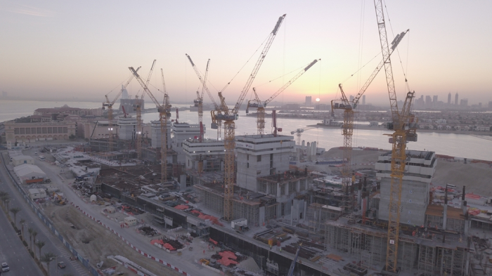 Royal　Atlantis　in　Dubai　that　Ssangyong　E&C　is　building　(Courtesy　of　Ssangyong　E&C)