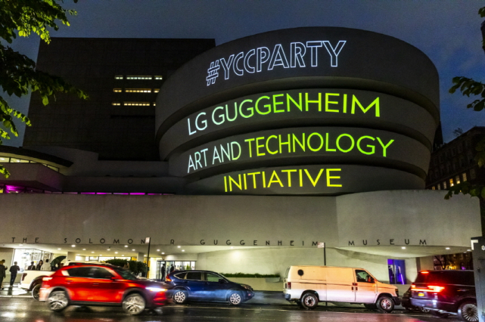 The　Guggenheim　in　New　York　(Courtesy　of　LG　Corp.)