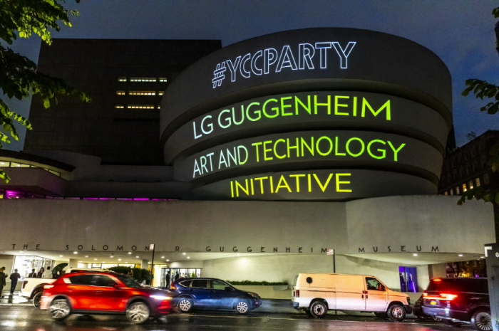 The Guggenheim in New York (Courtesy of LG Corp.)
