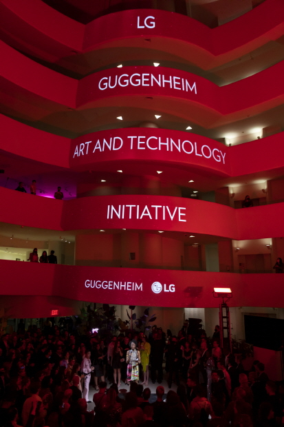 The Guggenheim's YCC Party on June 1, 2022 (Courtesy of LG Corp)