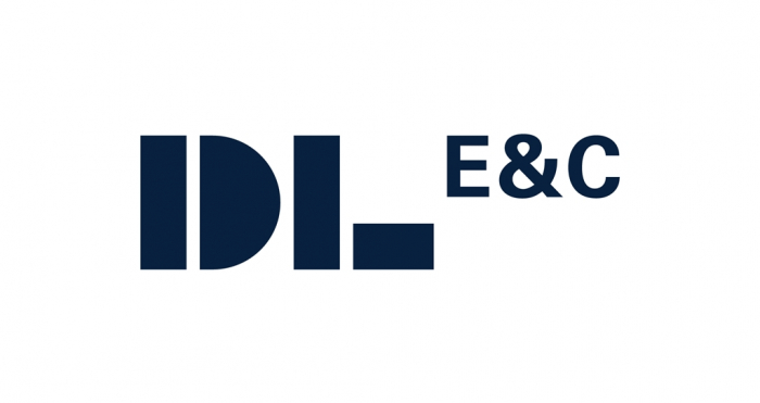DL　E&C's　logo