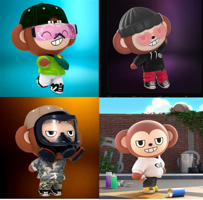 IPX, formerly Line Friends, is poised to launch an NFT series based on the OOZ & Mates' characters