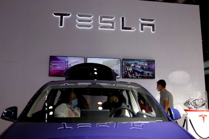 Tesla's Model Y electric vehicle