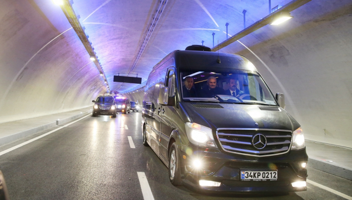 Avrasya　Tuneli　Isletme　Insaat　ve　Yatirim　AS　(Atas),　a　sub-sea　road　tunnel　in　Istanbul　(Courtesy　of　AP,　Yonhap)