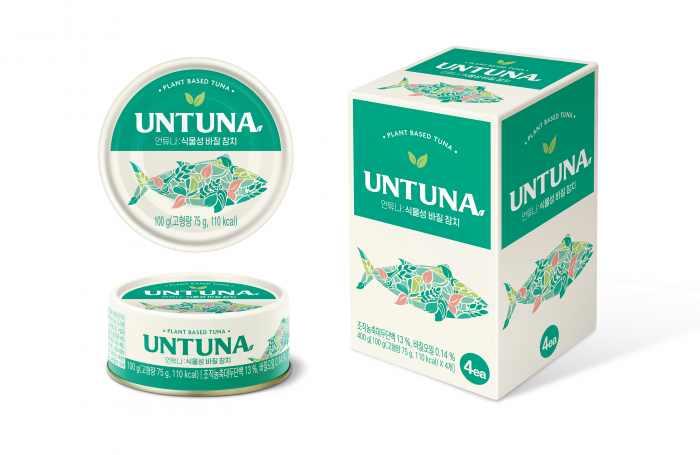 F&B　conglomerate　Ottogi　launches　plant-based　canned　tuna　UNTUNA