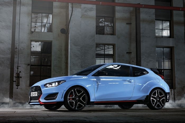 The Veloster is a hatchback and only comes with Hyundai’s performance-oriented N trim