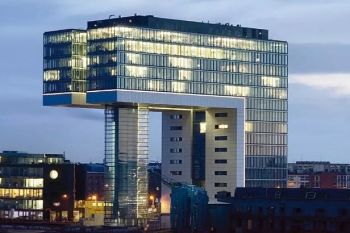 Patrizia disposed of Kranhaus 1, a prime office asset in Cologne, to Deka Immobilien Investment in early 2022 (Courtesy of Patrizia)