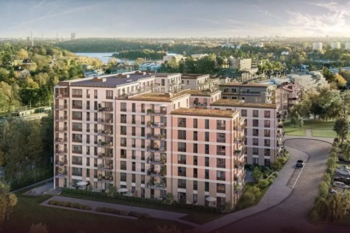 Patrizia invested €350 million in a turnkey Stockholm County residential investment comprising four multi-family houses in June, marking the largest residential acquisition deal in the Swedish real estate market in 2022 (Courtesy of Patrizia)