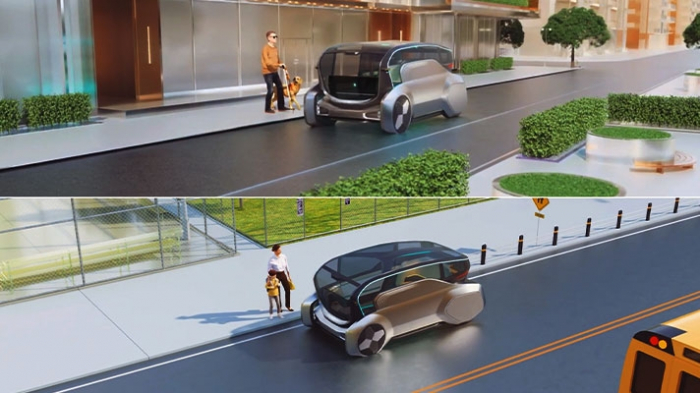 Hyundai　Mobis'　mobility　concept　car　M.VISION　S　(Courtesy　of　Hyundai　Motor　Group)