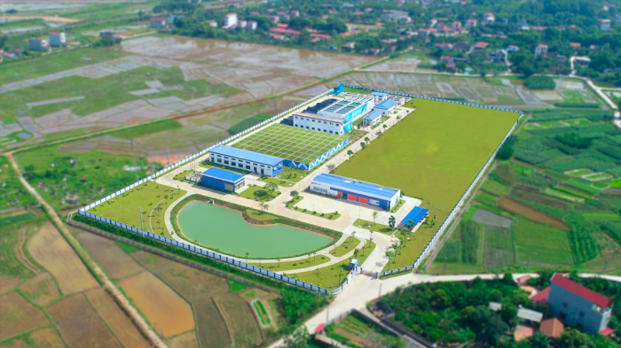 Water treatment plant in Bac Giang, Vietnam – one of the largest projects in the country implemented by DNP Water in 2017-2018 (Courtesy of DNP Water)