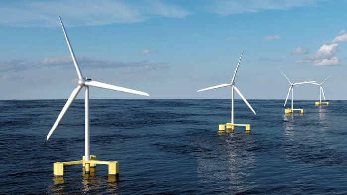 Floating　offshore　wind　farm