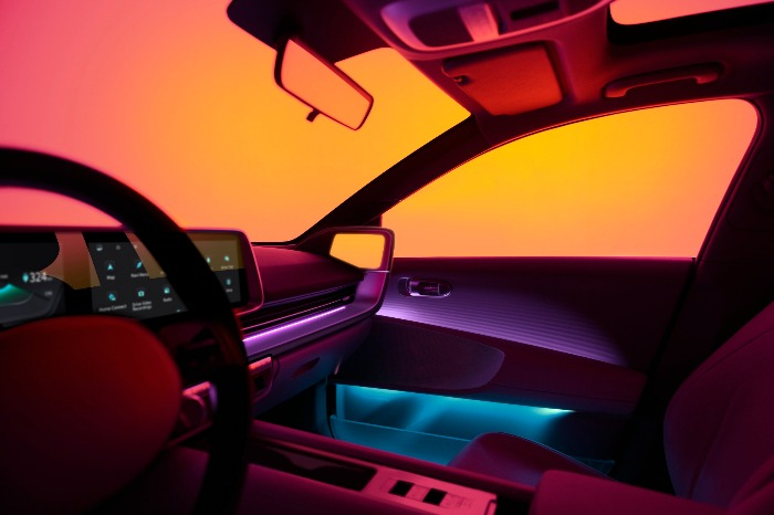 The interior of IONIQ 6