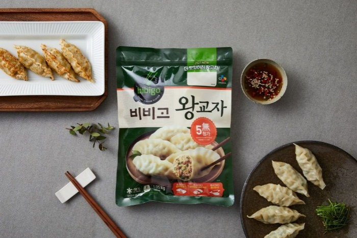 Korean　dumplings　from　Bibigo,　a　CJ　CheilJedang　brand　(Courtesy　of　CJ)