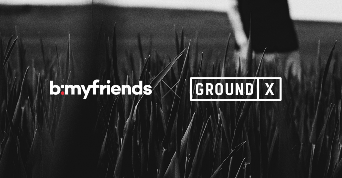 bemyfriends　has　collaborated　with　emerging　tech　companies　such　as　Ground　X 