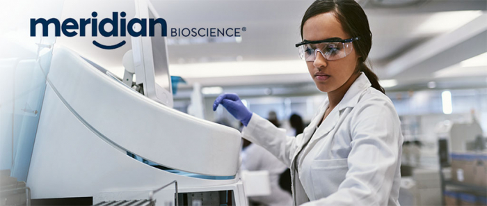 A　researcher　at　Meridian　Bioscience,　a　US　diagnostic　company