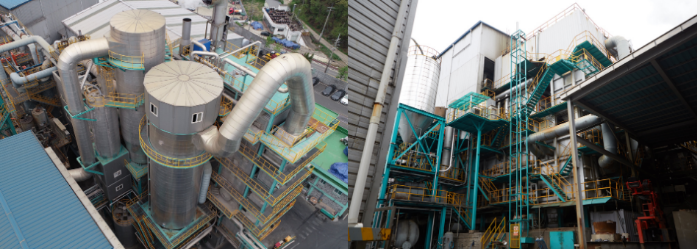 Waste treatment facility in South Korea (Courtesy of Shindaehan Refined Fuel)