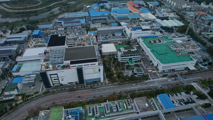 LG Innotek's Gumi plant in South Korea. The camera module maker reported its largest-ever annual profit of 1 trillion won in 2021