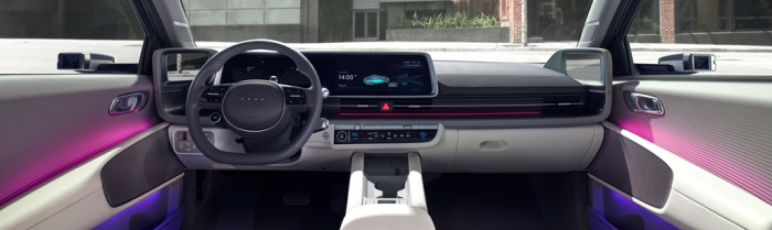 Interior of the IONIQ 6