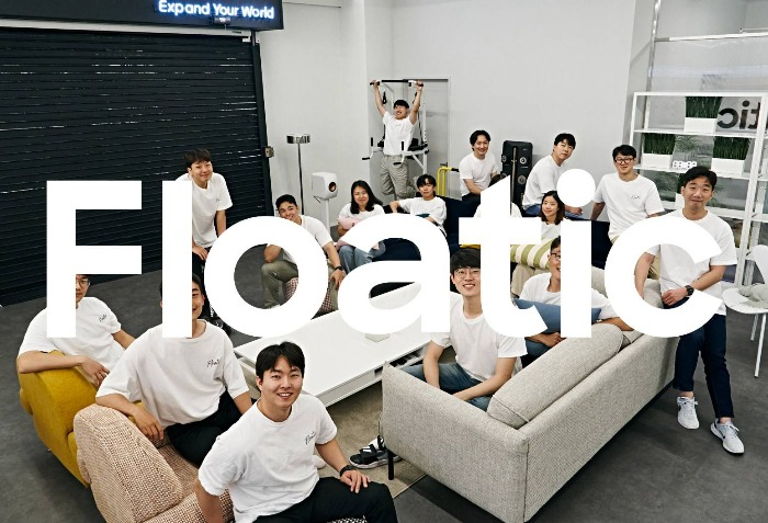 Floatic　Robotics　was　founded　by　intern　developers　at　Naver　Labs　(Courtesy　of　Floatic　Robotics)
