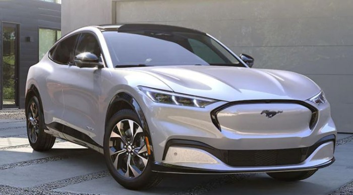 Mustang Mach-E is one of the EVs manufactured by Ford Motor Company