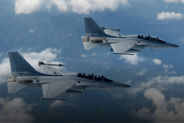 Korea Aerospace Industries' FA-50 light combat fighter jets (Courtesy of KAI)