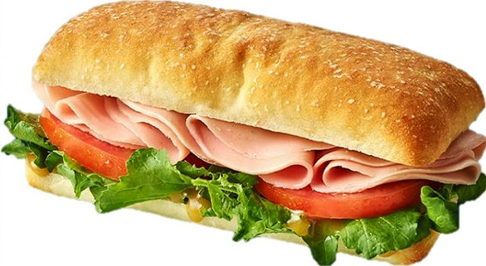 Shinsegae　Food　provides　sandwiches　and　baked　goods　to　the　coffee　franchise,　including　vegan　options　such　as　the　plant-based　ham　and　arugula　sandwich　(Courtesy　of　Shinsegae　Food)