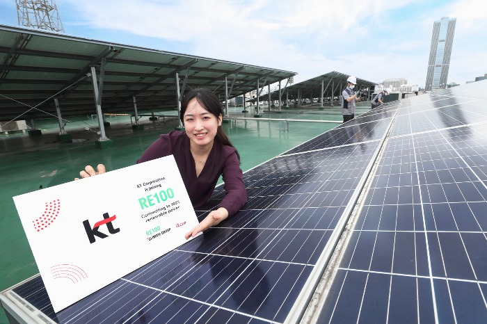 KT　Corp.,　South　Korea's　top　telecom　service　provider,　joined　the　RE100　campaign　in　June　2022