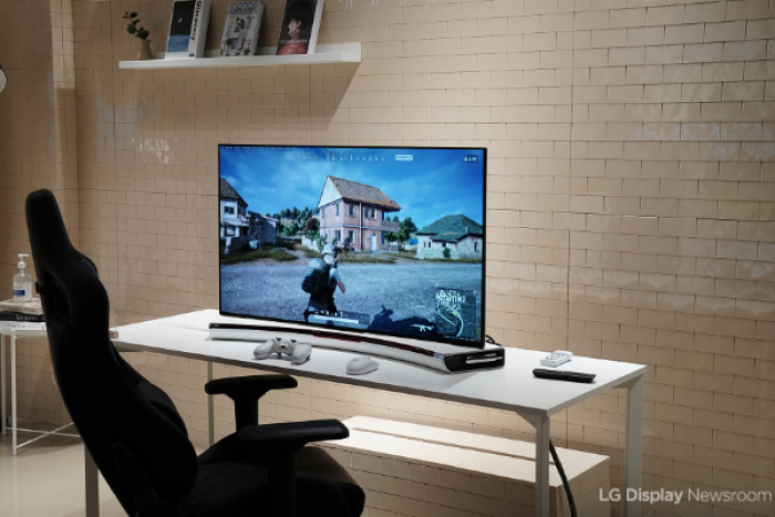 LG　Display's　OLED　TV　for　gaming　(Courtesy　of　LG　Display)