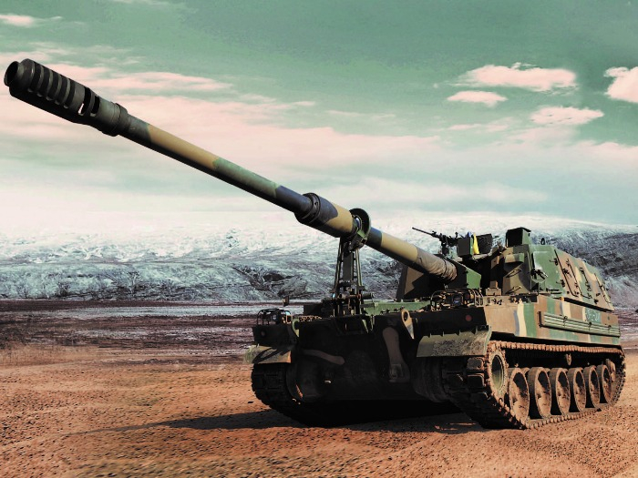 The K9 Black Panther by Hyundai Rotem (Courtesy of Hyundai Rotem)