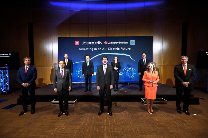 GM and LG Energy Solution announce construction of their 2nd Ultium Cells plant in Tennessee