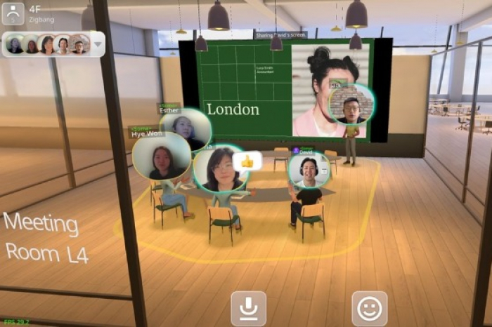 Soma,　Zigbang's　virtual　office　targeting　global　users