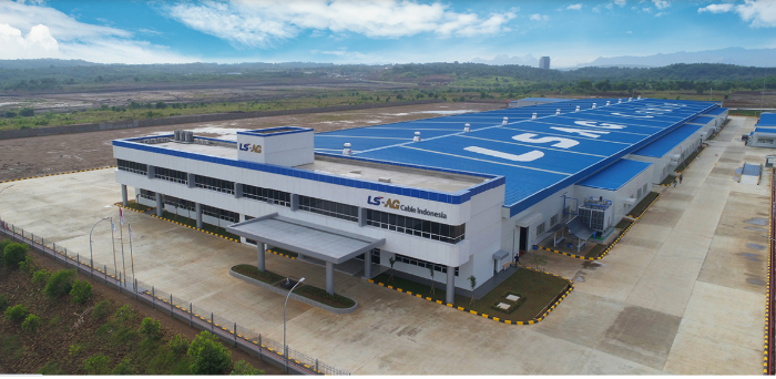 A panoramic view of LS Cable & System's Indonesian plant (Courtesy of LS Cable)