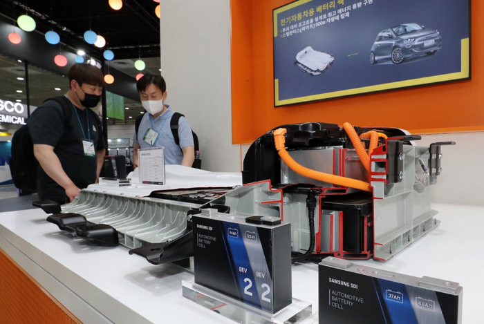 Samsung SDI's EV battery system