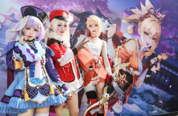 Chinese game Genshin Impact's summer fest draws large crowds in Seoul
