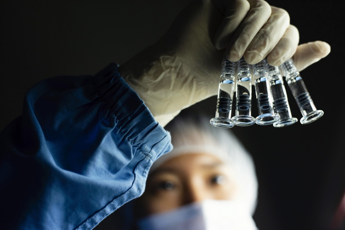 An SK Bioscience researcher