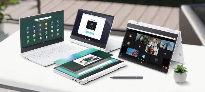 Both　the　Whalebook　and　the　Gram　2-in-1　can　be　used　as　a　laptop　or　a　tablet　(Courtesy　of　LG　Electronics)