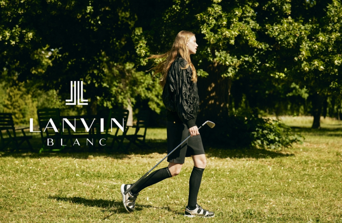 Handsome‘s　new　golf　wear　brand　Lanvin　Blanc