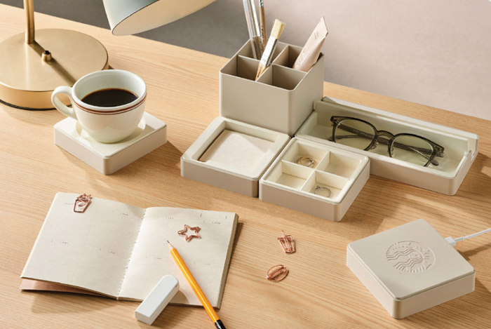 Starbucks Korea customer who accumulated without reward points can be gifted with a new merch named Desk Module (Courtesy of Starbucks Korea)